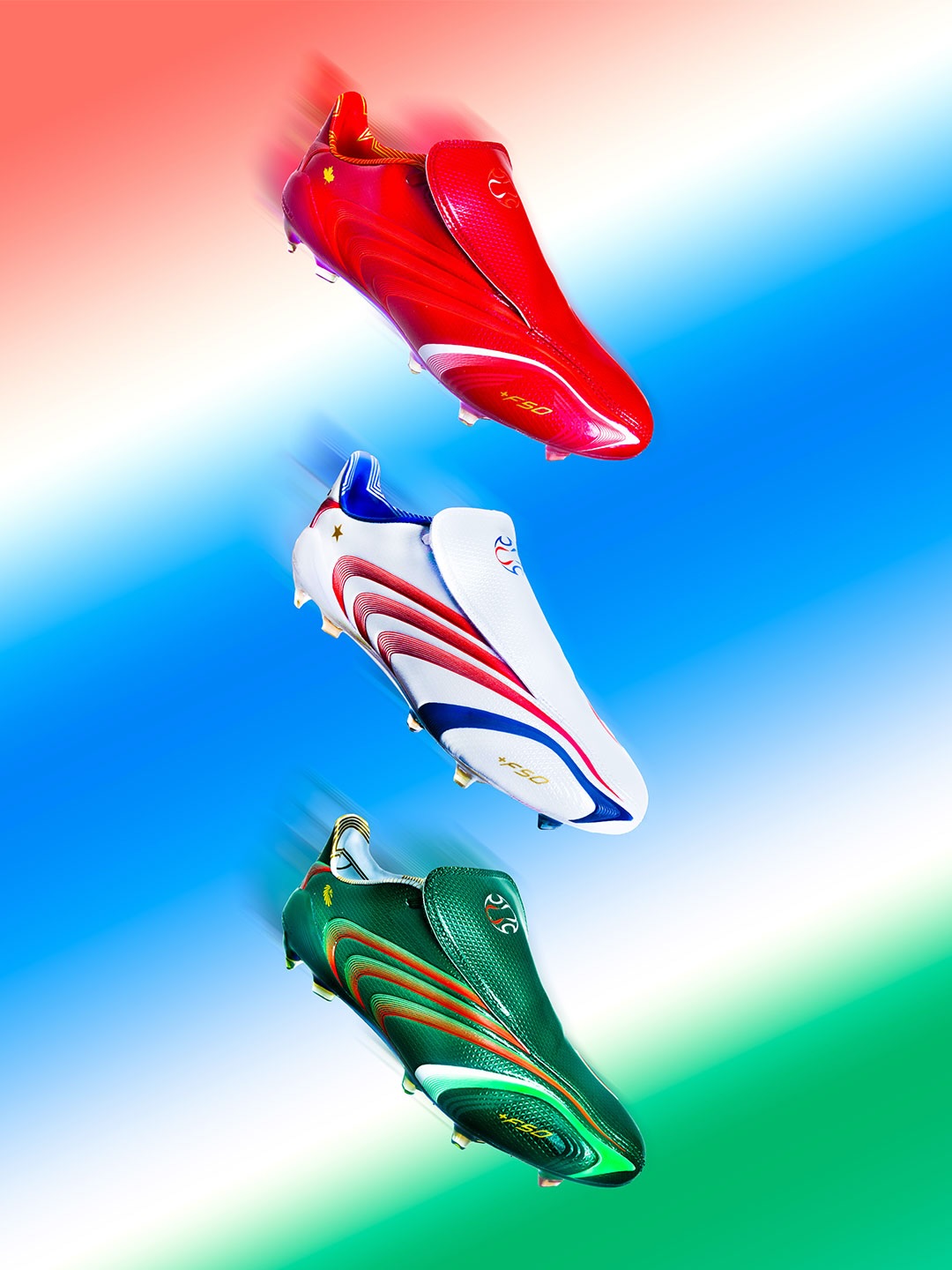three nations. one summer. one feeling. ⚽✨ 
 
introducing the Trionda Tunits Pack, born from the three nations hosting this summer’s FIFA World Cup, available now. 🔗