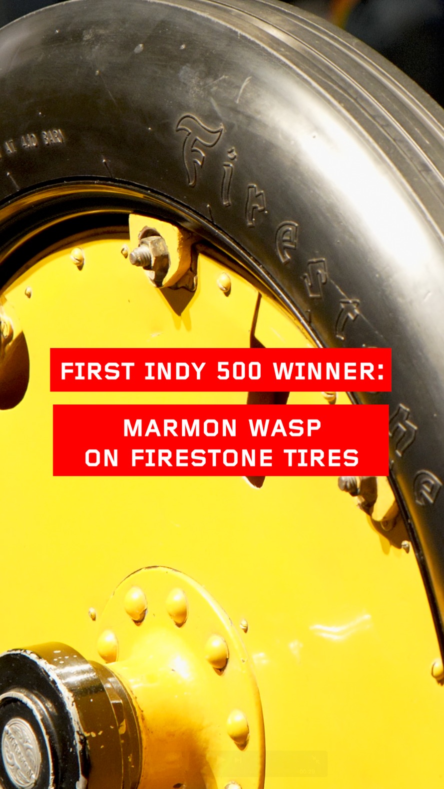Take notes 📝

The @imsmuseum is full of Firestone Racing and Indy 500 history.

#FirestoneRacing #Indy500
