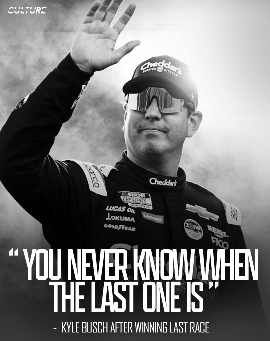 RIP LEGEND 🏎️ 🏁

Prayers to Kyle Busch and his entire family ❤️