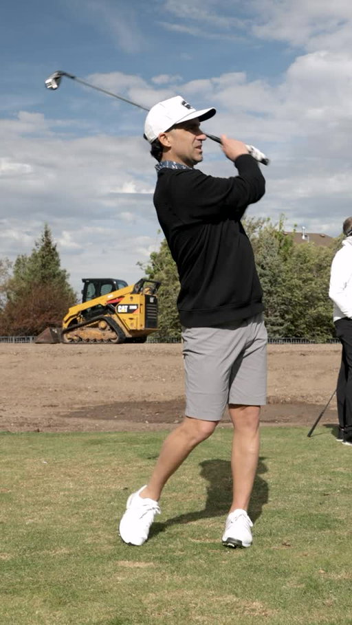 Come behind the scenes and golf with AC and JB ⛳️ Full video is live on our YouTube 🏌️