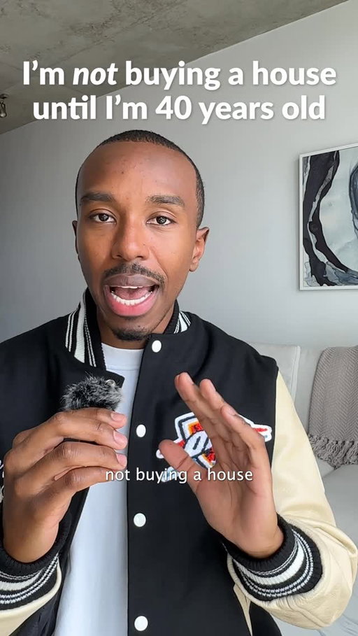 I’m not buying a house until I’m AT LEAST 40 years old 🙅🏿‍♂️🏡

In theory, I’d love to buy a house… but, given that housing prices are extremely high where I’d ideally like to live (the city, aka Toronto), and the fact that housing prices in general are sitting at about 6-7x the average salary, it’s just not a straightforward purchase anymore. 

Sure, buying a house is still possible… BUT, it would involve allocating a large amount of money towards that purchase, which would directly take away from my ability to invest for retirement. 

Investing as much as possible, as early as possible in the stock market puts me at a massive long-term advantage, as opposed to funneling that money into a home. 

So, in the future, I’ll probably buy a house… but for now, I’m happy renting and living where I want to. 

Are you prioritizing buying a house, or investing for the long-term (or something else)? Let me know! 

#BuyingAHouse #BuyingRealEstate #BuyingAHouseLaterInLife #NotBuyingAHouse #BuyingvsRenting