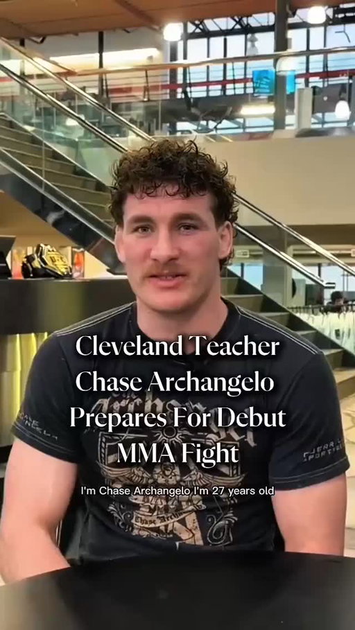 Kindergarten gym teacher by day. Professional MMA fighter by night. 👊

After building a massive following through his viral classroom videos, Cleveland’s Chase Archangelo is stepping into the cage May 23 for his professional debut at Caged Thunder: Fight Night in the Land.

🔗 Read the full story at the link in bio. 

🖊️ @christinarufo
📸 @erinstinard