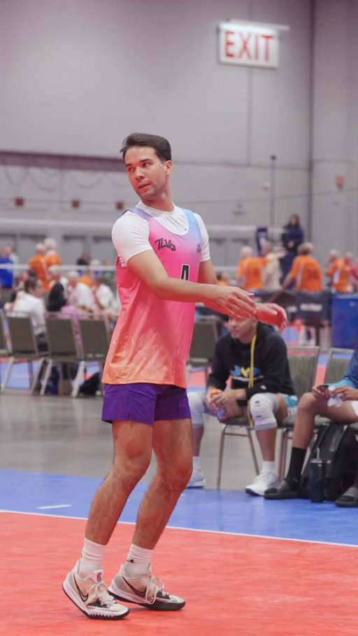 The viral sensation made it to Orlando! ✨

@jordanklucas is competing in the Men’s A division with Haus of Lei at the USA Volleyball Adult Open National Championship.

#usavopen