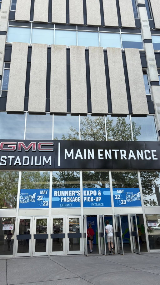 The 2026 Servus Calgary Marathon Runner’s Expo is officially underway! 🎉

Your race weekend starts at GMC Stadium. Come pick up your race package, shop the official race store powered by @stridesrunning, check out exclusive merch, explore our vendors, snap photos at the interactive photo ops, make a cheer sign, and soak up the pre-race energy!

GMC Stadium
Friday: 10 AM–8 PM
Saturday: 11 AM–6 PM

Reminder: parking is not free at Stampede Park. Please pay at the ParkPlus machine or through the app before heading inside.

Let’s get race weekend started! 🔥

#calgarymarathon #runcalgary #morethanrun