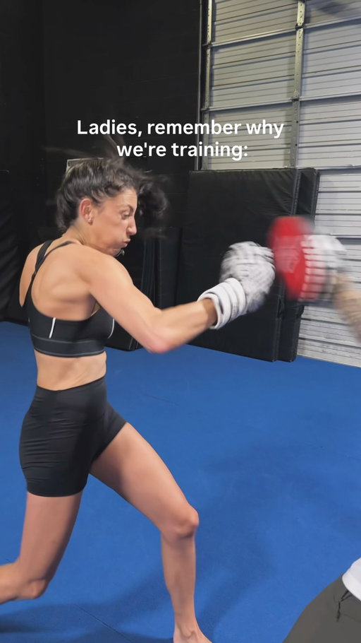 Ladies, just a quick reminder why we train. 👊🏻

Yes, it builds confidence.
Yes, it makes us stronger.

But the reality is… one day you may need to defend yourself. That’s exactly why my grandpa put me in martial arts at 6 years old.

“Better to know how and never need it… than need it and not know how.”

Hopefully you never find yourself in that situation. But being prepared is powerful.

So stay sharp. Stay focused. Keep training. 🖤