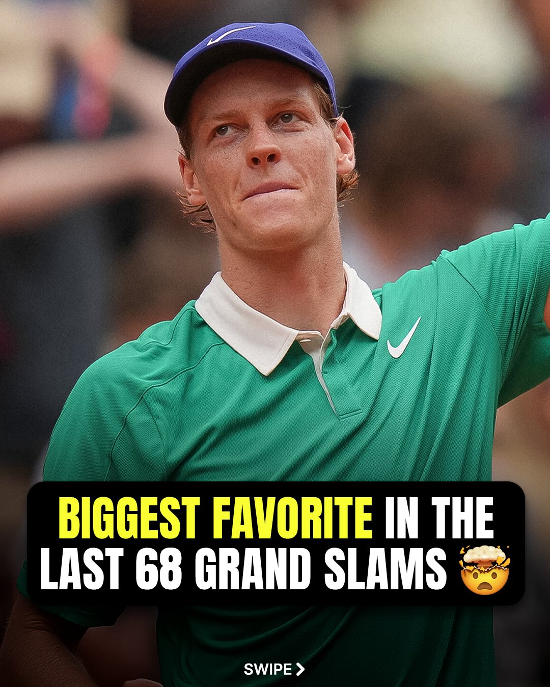Can ANYONE stop Jannik Sinner? 🤔

He’s the biggest Roland Garros favorite since Rafa 😳

#tennis #rolandgarros #frenchopen #sinner #nadal