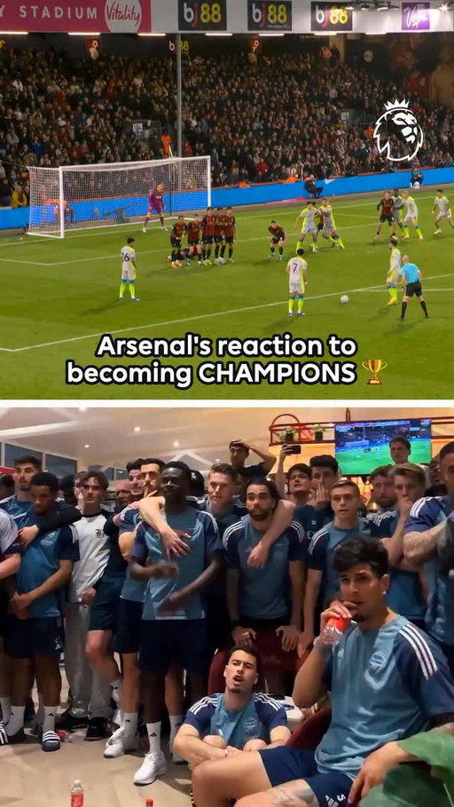 The outpouring of @Arsenal emotion 🎉