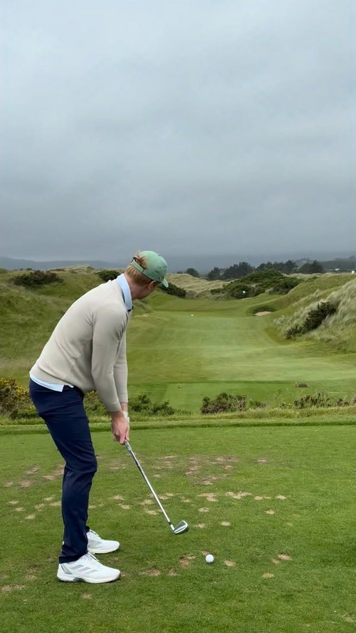 Our channel is due for an ace, it feels like we’re knocking on the door. Ireland may be the place for it, good bid here @francisccellis

Looking good doin it, @adidasgolf