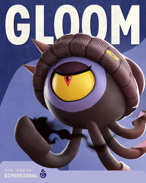 𝙈𝙊𝙉𝙎𝙏𝙀𝙍 𝙏𝙔𝙋𝙀: 𝘿𝙄𝙈𝙀𝙉𝙎𝙄𝙊𝙉𝘼𝙇 🐙 
Uuuhhh... yeah, we don’t know much about these monsters. They come from different dimensions, which may have different laws of physics than ours. They all tend to have ONE eye, so... we know that. And based on our intel, they may be incredibly dangerous.

Meet Gloom in 𝟙 𝔻𝔸𝕐 when we launch the trailer of 𝘙𝘜𝘕 𝘔𝘖𝘕𝘚𝘛𝘌𝘙 𝘙𝘜𝘕