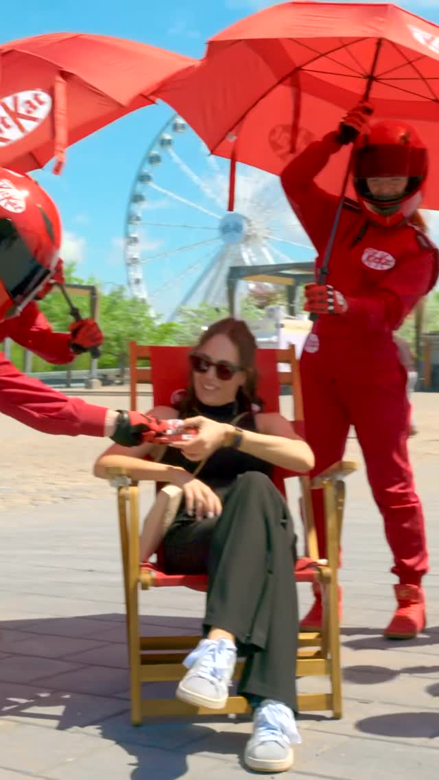 We deployed the Kit Crew to help the people of Montreal take a break this weekend.
Find them at the FORMULA 1 LENOVO GRAND PRIX DU CANADA 2026

#KitKatCanada #HaveABreak 

The F1 logo, Formula 1, F1, GRAND PRIX and related marks are trademarks of Formula One Licensing BV, a Formula 1 company. All rights reserved KITKAT and KITKAT logo and related marks are registered trademarks of Société des Produits Nestlé SA. All rights reserved.

-

L’équipe Kit Crew est sur le terrain pour inviter les Montréalais à prendre une pause cette fin de semaine.
Venez les rencontrer au FORMULA 1 LENOVO GRAND PRIX DU CANADA 2026 !