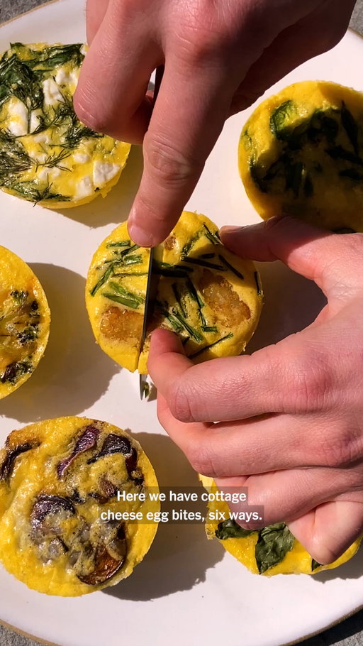Here are 6 ways to egg bite via @itsalislagle — riff away with the recipe at the link in our bio!