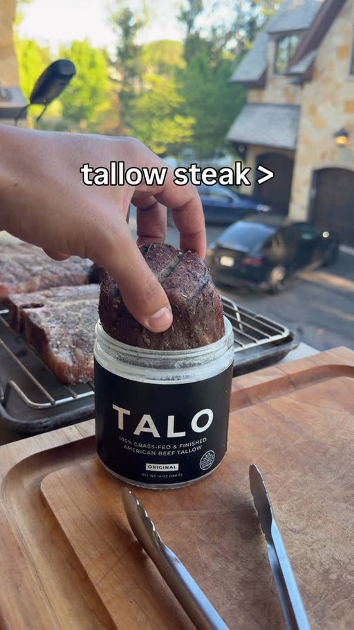 Order my tallow in the link in bio | Comment TALO for the link to be sent to your DMs