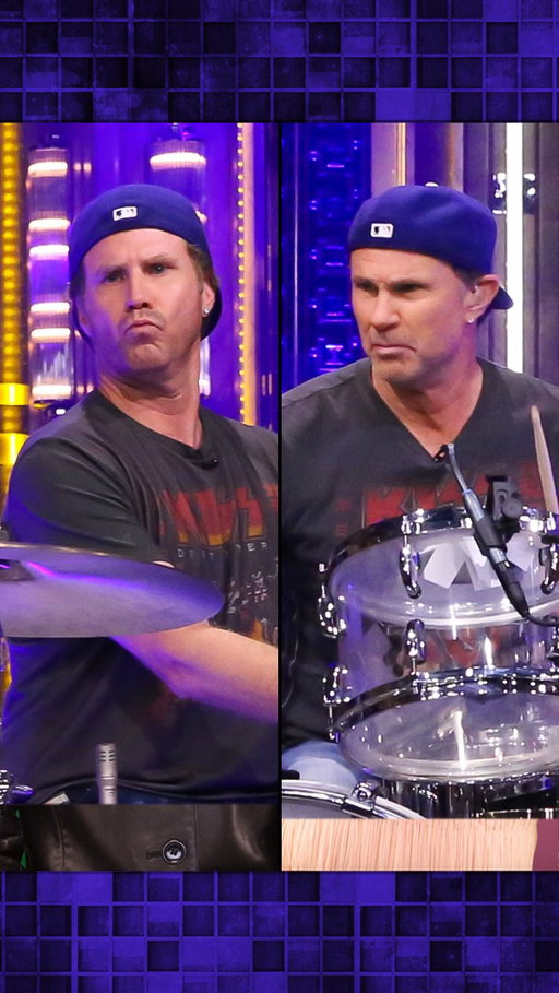 On this day, 11 years ago, Will Ferrell & @chilipeppers’ @chadsmithofficial went head-to-head in a drum-off! #FallonFlashback #NBC100