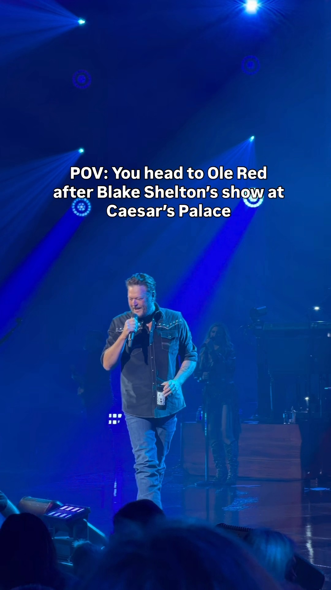 All about (last) night! 

Who's ready for @blakeshelton's last show at Caesar's Palace 👀 Keep the party goin at Ole Red Las Vegas with us 😌