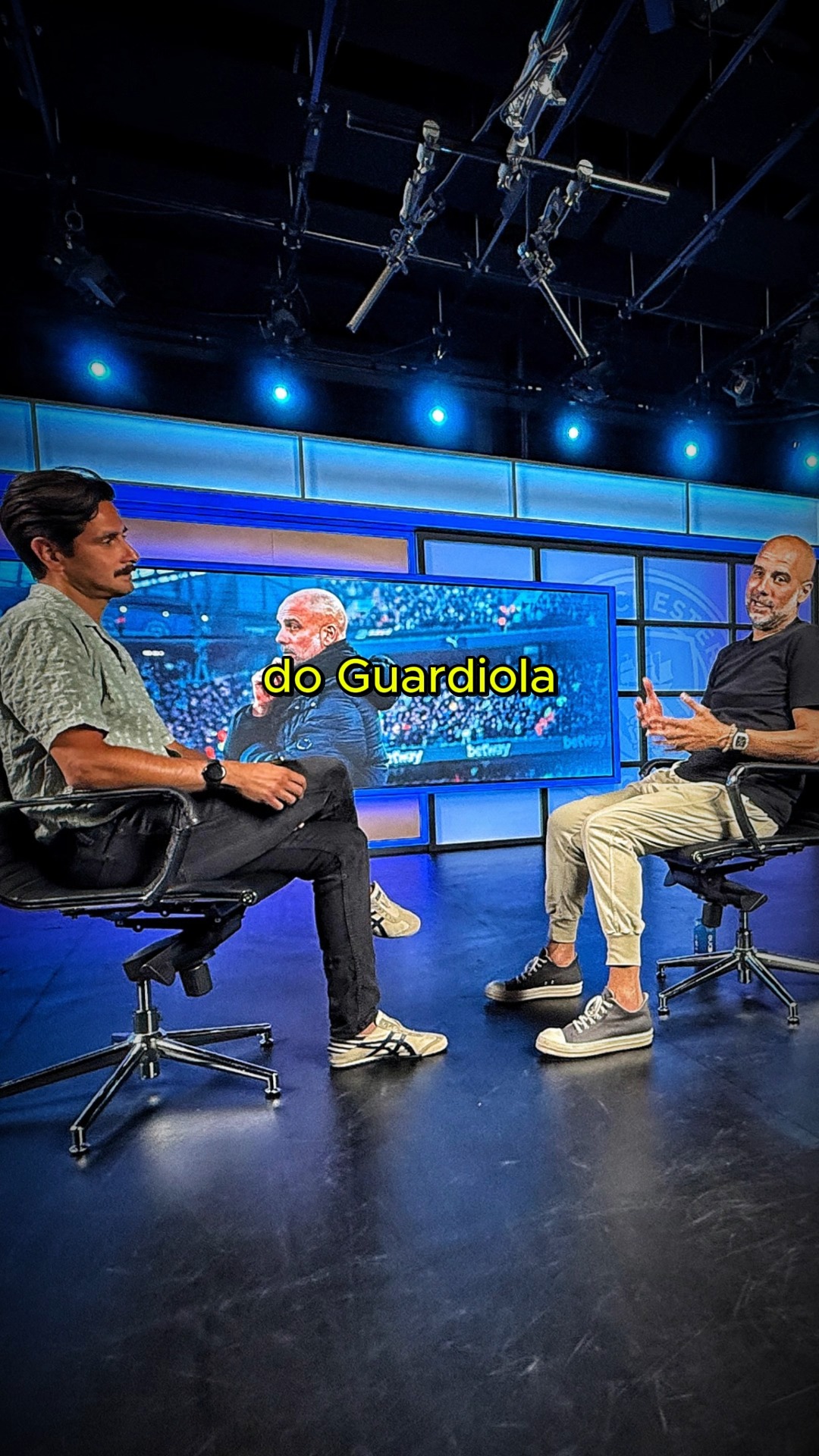 A despedida de @fredcaldeira para Pep Guardiola, depois de uma trajetória tão linda juntos, é de arrepiar! Obrigado por tantos anos, Pep! 💙

#CoberturaCazéTV #FutInter #cztv19 #cztv09