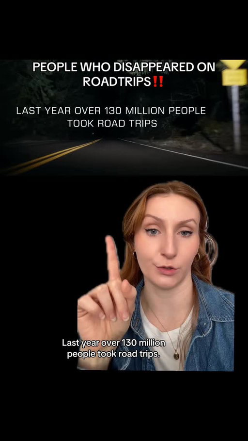 Inspired by @passengermovie 😱 heres part one of people who disappeared while on road trips #scaryvideos #truecrime #unsolvedcases #coldcase