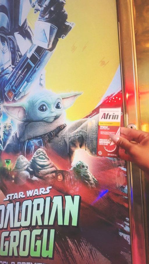 #AfrinPartner
The Mandalorian code says never to remove your helmet, but Afrin said ‘Maybe just this once’. 
#TheMandalorianAndGrogu #TheWowIsReal