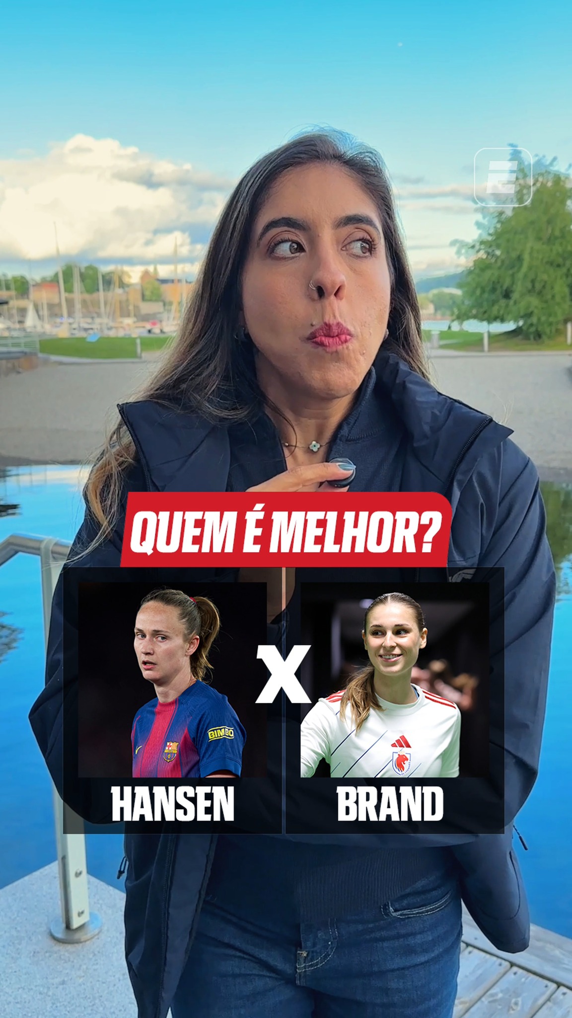 Barcelona x Lyonnes: cara a cara das estrelas antes da final da Champions League Feminina! ⚽👀 Quem vai brilhar?

📺 Assista à decisão da UEFA Women’s Champions League neste sábado (23), às 13h (horário de Brasília), AO VIVO e com EXCLUSIVIDADE pela ESPN no Plano Premium do #DisneyPlus 🏆

#UWCL #ChampionsFemininaESPN #ESPNW