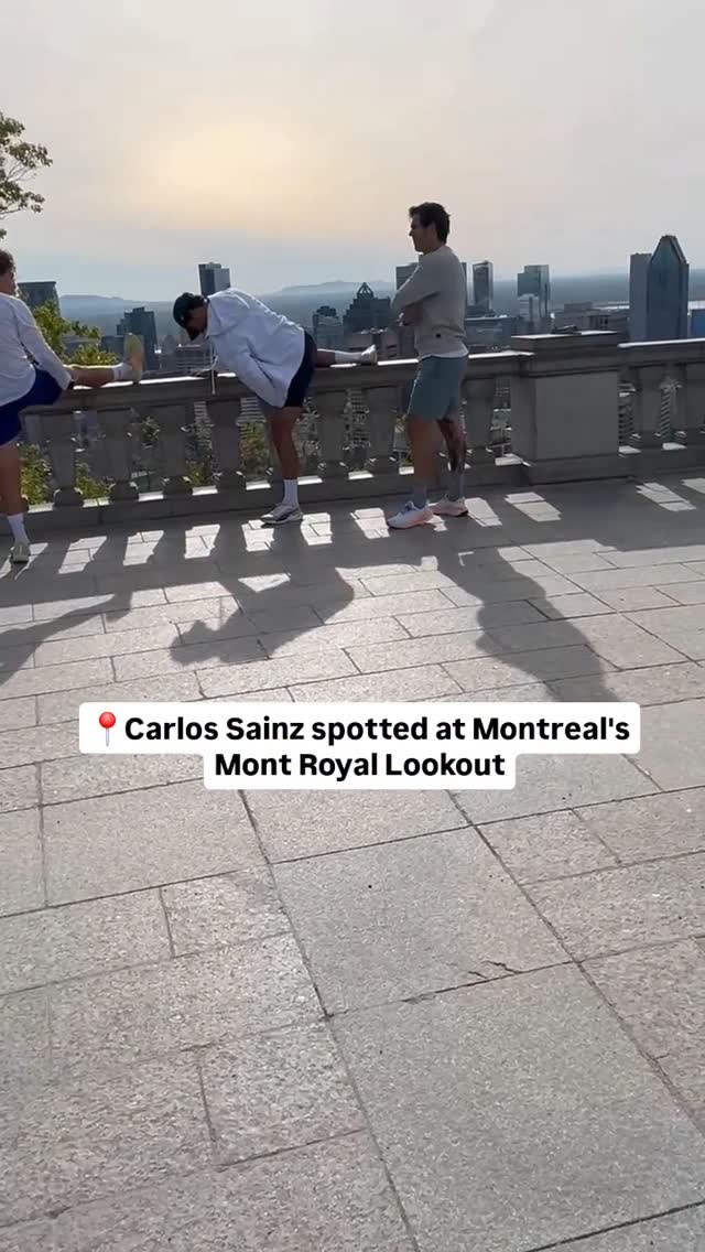 Carlos Sainz spotted at Montreal's Mont Royal Lookout... 🏁

📽: @grinta296

Carlos Sainz Vázquez de Castro (born September 1, 1994), often called Carlos Sainz Jr., is a Spanish Formula 1 driver currently racing for Atlassian Williams (car #55).

Quick Facts...

Nationality: Spanish

Age: 31

Father: Carlos Sainz Sr., two-time World Rally Champion

F1 Debut: 2015 (with Toro Rosso, alongside Max Verstappen)

Teams: Toro Rosso (2015–2017), Renault (2017–2018), McLaren (2019–2020), Ferrari (2021–2024), Williams (2025–present)

Wins: 4 Grand Prix victories

Podiums: 29

Career Points: ~1340.5

Pole Positions: 6

He’s known for his smooth, consistent driving style (hence the nickname "Smooth Operator"), strong race craft, and versatility. Fans love him for his approachable personality and humor.
