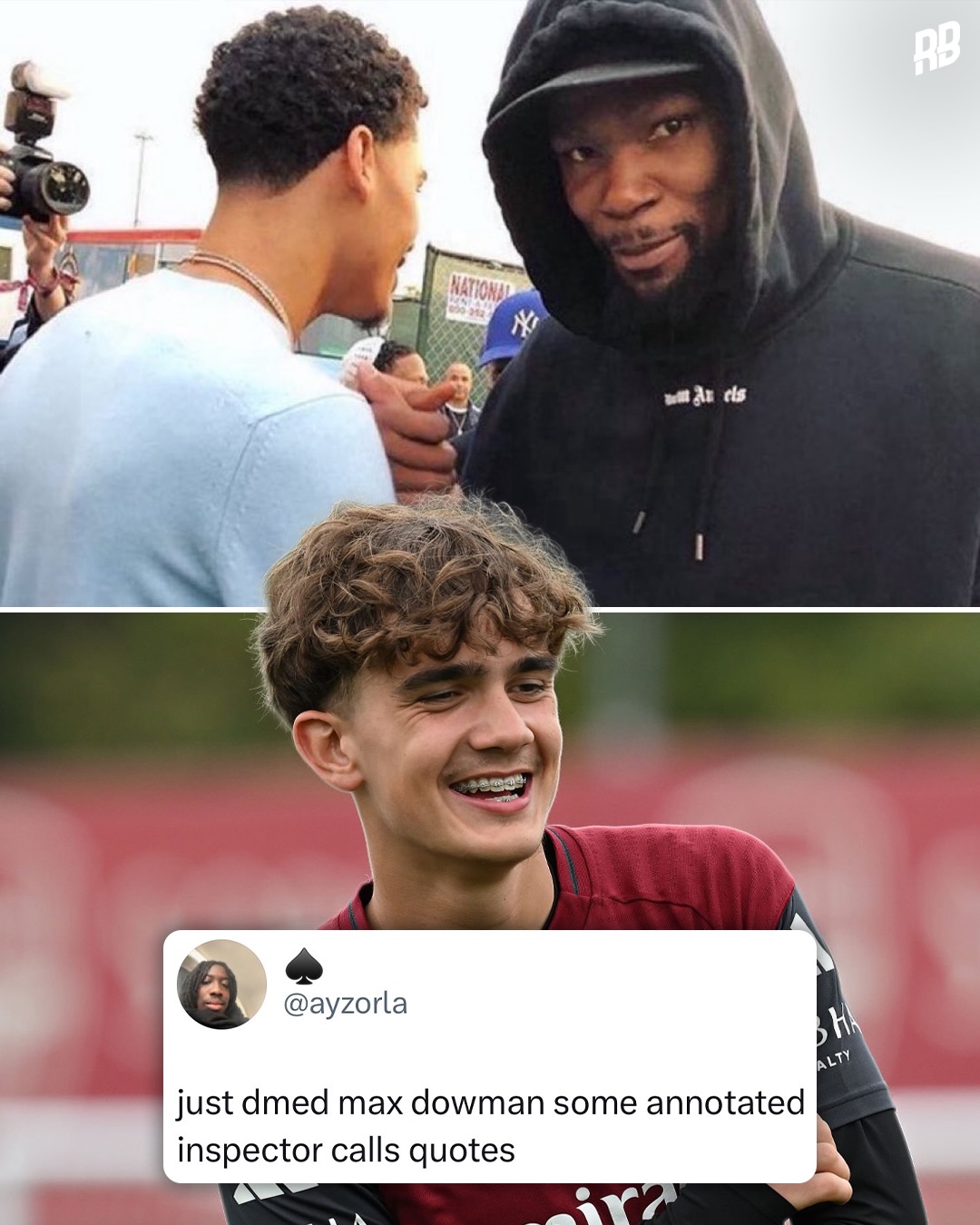 This Max Dowman situation is jokes… he really won the Premier League earlier in the week, and now he’s got to sit his GCSEs for the next month 💀

Arsenal have a Champions League final to prepare for… but Max has got to get revising for English and Maths. Arsenal fans even tryna help out with his revision 🤣👏🏽 

Youngest PL winner ever. 👑