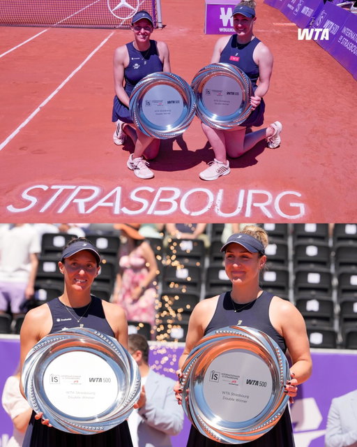 Champions crowned in Strasbourg 👑

@gabydabrowski | @luisastefani | #IS26