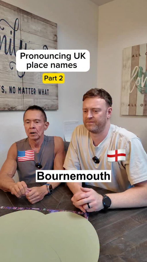 Part 2 of pronunciations 😎😂🙌

#tayandalex #robertreviewed #americandad #pronunciation #ukplacenames