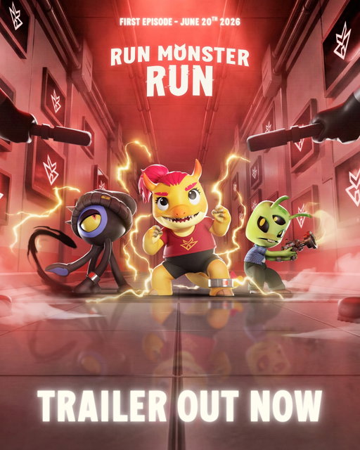 It’s time to meet Zappy 🦖, Nebulor 👽, and Gloom 🐙, three young monsters living in the T.E.D.I., a definitely-not-suspicious secret facility where absolutely nothing bad ever happens! This is our biggest and newest show and THE TRAILER IS OUT NOW! 

Did you watch it? Let us know what you think!! The Pilot is coming June 20th... let’s start the countdown! 🔥⏳