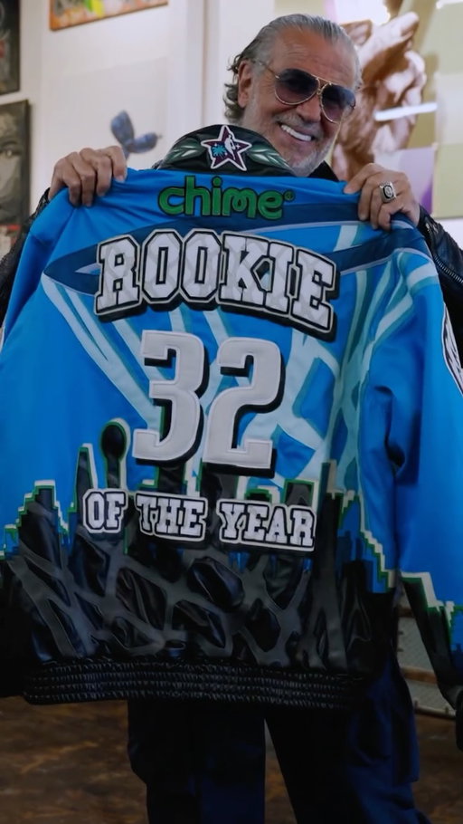 The jacket is art. 

The story behind Cooper Flagg’s one-of-one Rookie of The Year jacket.