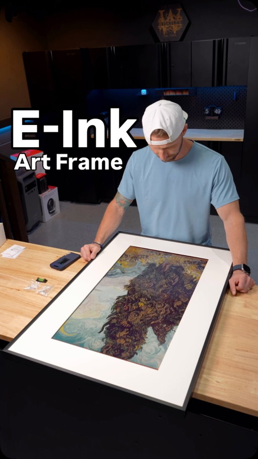 SwitchBot just sent me their largest AI Art Frame. Now I have a full set!

I love that I can change the artwork between traditional art and family photos. And I really love using the AI to turn our family photos into oil paintings and new pieces of art for the wall. 

• 3 Sizes Available (7.3, 13.3 & 31.5 inch options)
• E-Ink Spectra 6 Display for paper-like texture
• Cable-free design
• App Control

They are currently 20-39% off, depending on size. Comment LINK and I’ll DM you the link. 

#artframe #eink #interiordesign #smarthometechnology