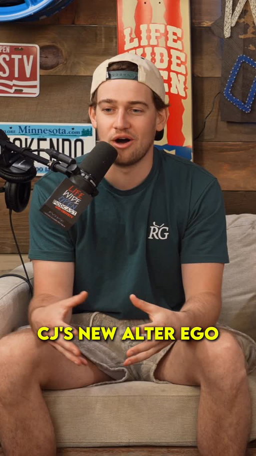 CJ’s New Alter Ego: Bobby Lotzer 😂 #Cboystv #lifewideopenpodcast