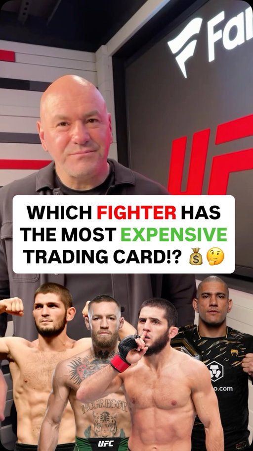 Dana was stumped 😭 Guessing the fighter with the MOST expensive UFC card 💰🤔