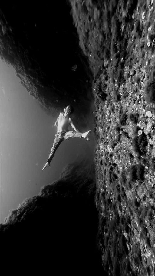 Fossa dello Stinco 8m #projectlimb #underwaterdance #underwaterphotography #underwaterart #dance