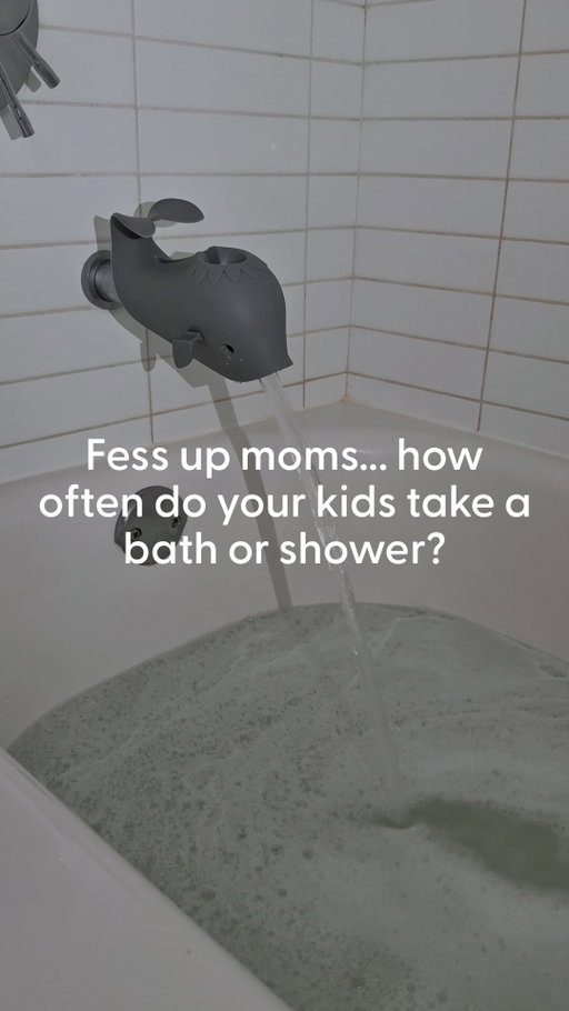 Fess up in the comments: What’s the magic number of baths per week in your household? 🧼👇