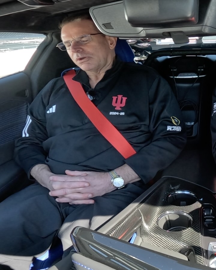 He’s the Indy 500 pace car driver. Google him 😏