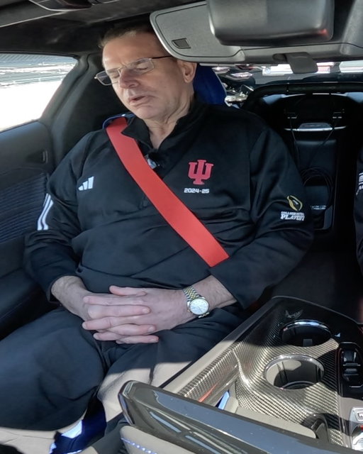 He’s the Indy 500 pace car driver. Google him 😏