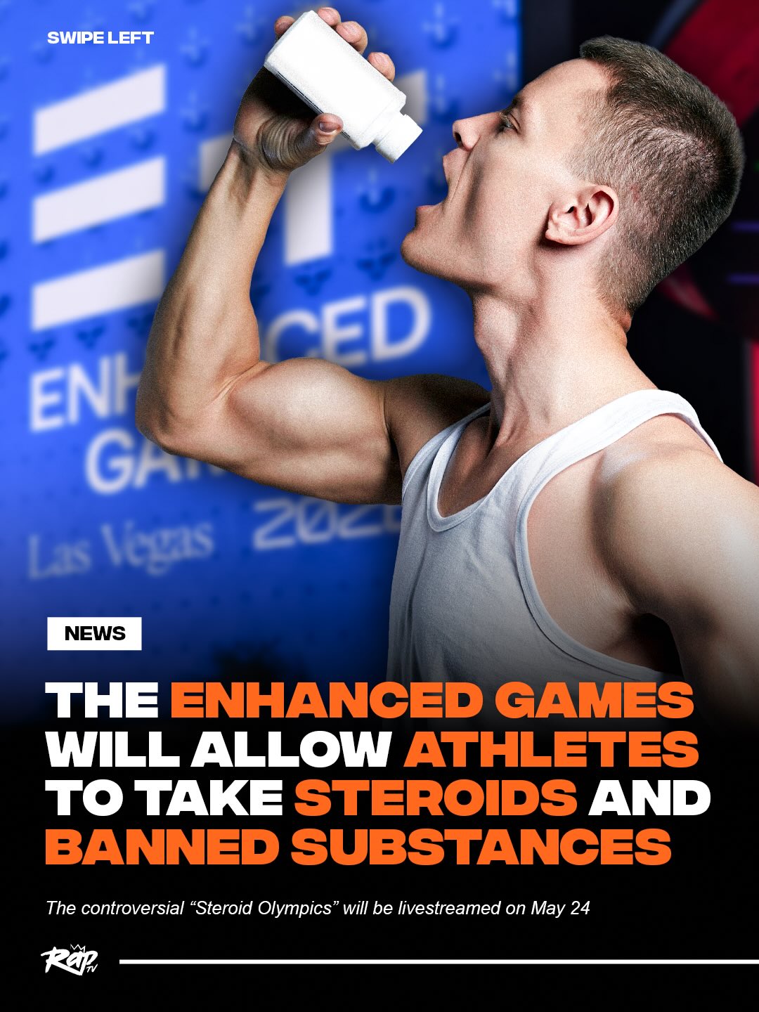 The Enhanced Games are set to debut this weekend in Las Vegas‼️🏃

The competition allows athletes to use steroids, testosterone, HGH, & other banned substances during its 42 events. Half of all competitors are Olympic athletes, according to The Guardian 👀

The main events will be streamed May 24 at 9PM ET on Twitch, Roku, Rumble, YouTube and Kick.

Are y’all going to check it out⁉️