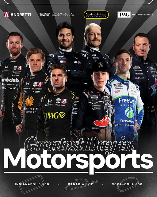 There's no shortage of racing tomorrow.