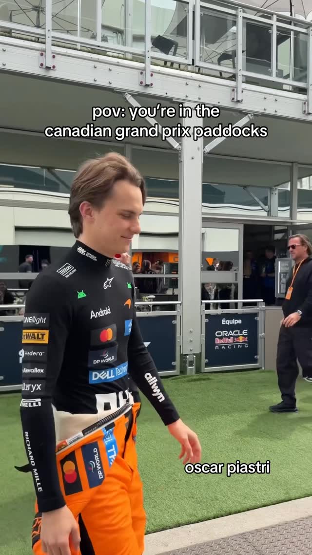 Leo is the moment. ❤️ From @f1 drivers to wags and more, here’s who we saw on Qualifying Day at the Canadian Grand Prix in Montreal. #GoSports
video: @deborahyou