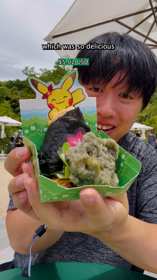 Everything I ate in PokePark Kanto in Tokyo, Japan! 🍗🍙🍱🍜 #pokemon #pokeparkkanto #Japan #Tokyo #japanfood