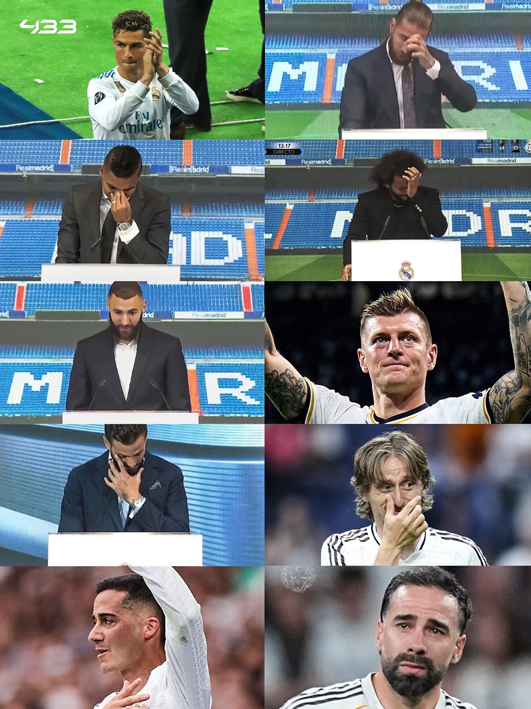𝑵𝒐𝒃𝒐𝒅𝒚 will keep their eyes dry when saying goodbye to the mighty Real Madrid. 🥹🤍
