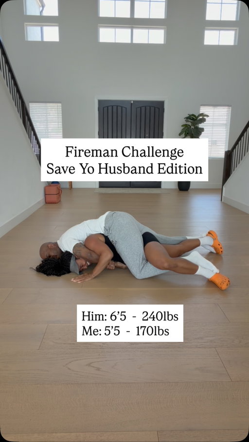 Seeing this challenge all over and thought, eassyyyy peezzyyy 👀 👀 No husband will be left behind on my watch 😎

Before watching, who here believes I am successful at getting him out of the house?! 😆