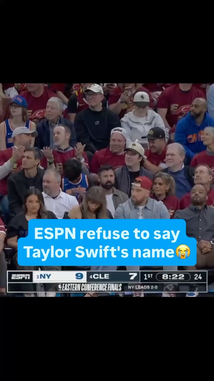 ESPN refuse to say Taylor Swift’s name😭