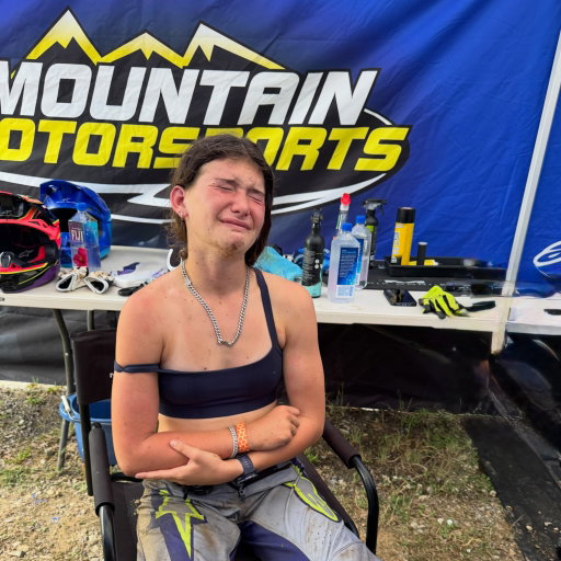 Kiahs regionals effort for this year has come to an end.  NOT the post I wanted to share but everyone asking for updates because they love this girl so much 🥰. 

She Broke her collarbone in the moto today 

BUT There is no DNF posted next to her name BECAUSE SHE GOT BACK ON AND RACED 2 LAPS TO FINISH HER MOTO !!Finishing 7th IN THE MUD AND RAIN. She is tougher than tough and her resilience and determination is what I want to focus on. Her tears in this picture are because she can’t race tomorrow . She’s Daddy’s Girl for sure they’re built different. 

She’s worked so hard over the past year to overcome obstacles and be ready for regionals and she was determined to complete the part she started. ✅

Your time is coming @twotwokiahreed 💜💪🏼