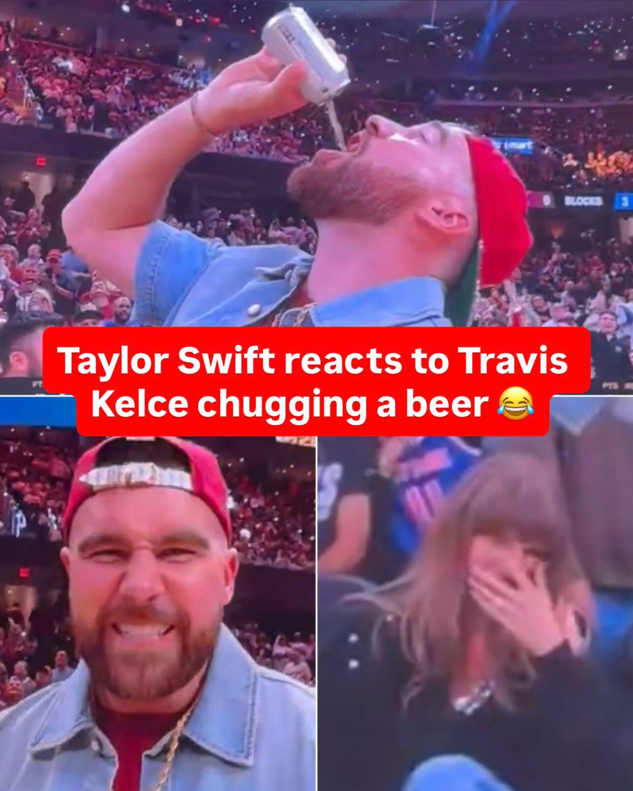 Never change Travis Kelce 🤣

(via @ramonashelburne)
