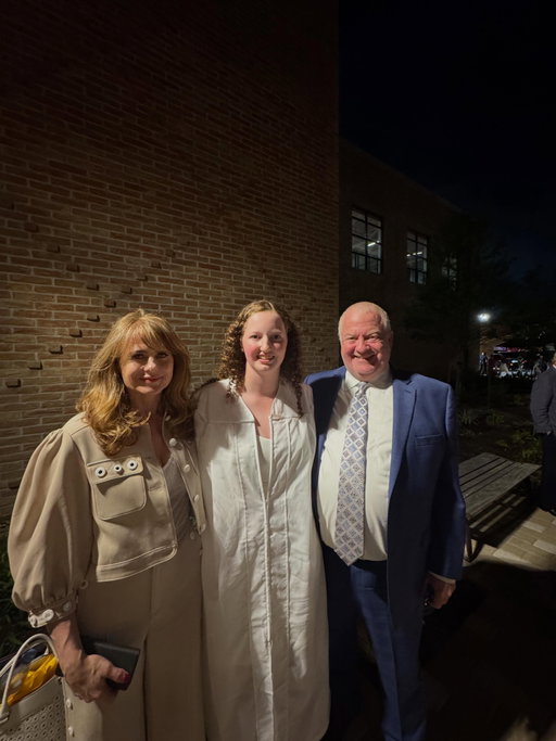 Congrats to my favorite daughter!  She is now a graduate of The Kinkaid School!  Your grandparents are smiling down on you.  Your entire family is super proud of you.  On to Georgetown!  I can’t wait to see what you do next!