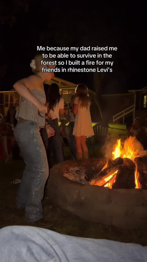 Northeast baby #mdw #memorialday #campfire