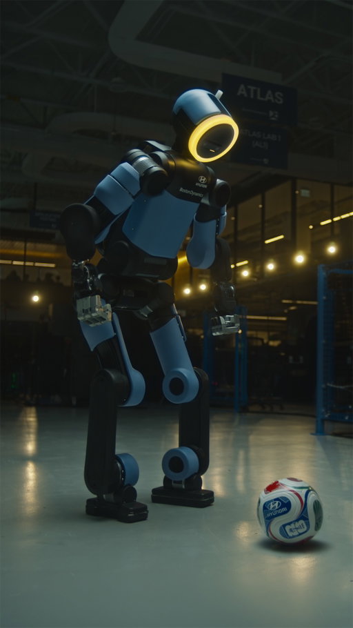 In School of Football, Atlas meets the world’s most beloved sport.
With the FIFA World Cup 2026 ahead, can football teach a robot how to move?
Atlas’ journey into football starts now.
Next Starts Now

#Hyundai #BostonDynamics #NextStartsNow #Atlas #SchoolofFootball #Robotics
