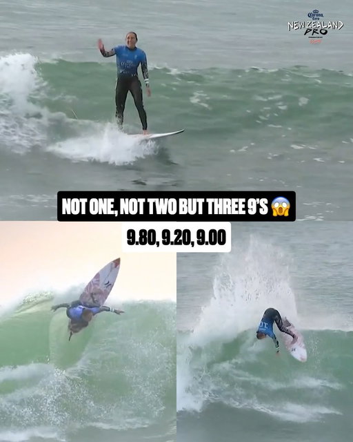 “It was some of the most magical surf I’ve ever had in a contest. Thanks, Manu Bay!”

5x World Champ @rissmoore10 showcasing once again why she is considered one of the greatest of all time.

@corona #NewZealandPro | @originalbonsoy @purenewzealand
