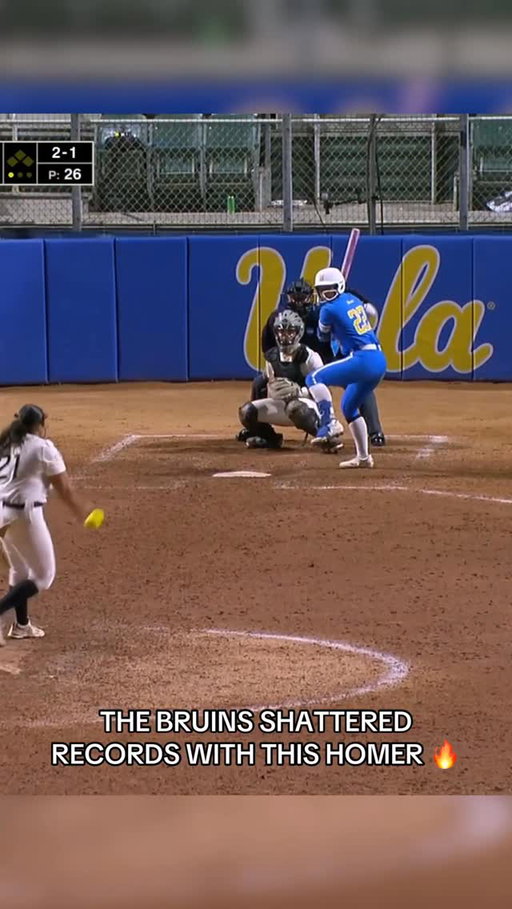 @uclasoftball’s Bri Alejandre is on FIRE 💪

The freshman home run queen helps UCLA reach 200 HRs this season 👑