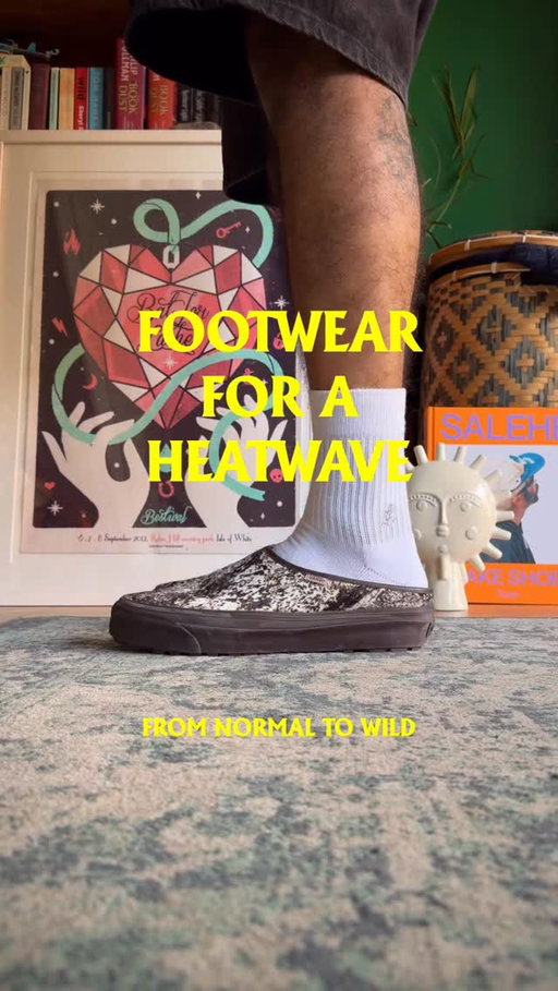 It’s hot so let’s get the footwear right. Which wins?